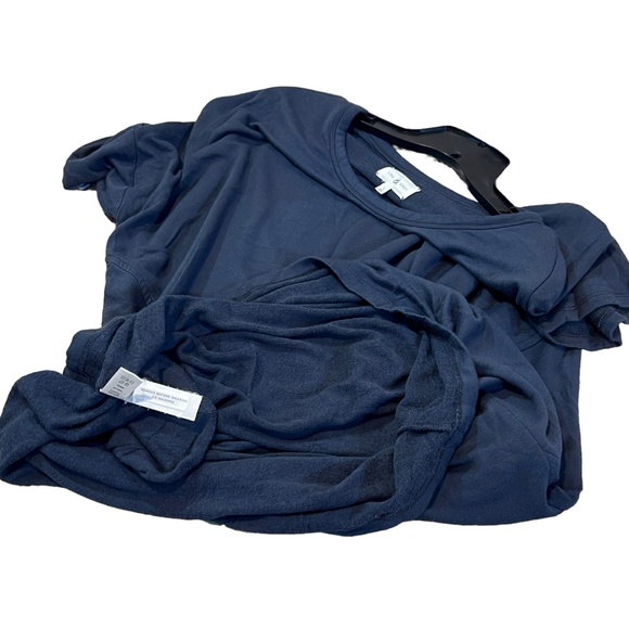 Lou & Grey Dark Gray T-Shirt Style Dress With Pockets Size L - Picture 6 of 10